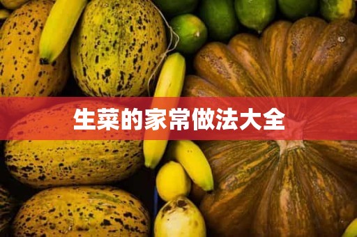 生菜的家常做法大全