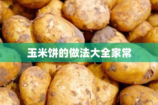 玉米饼的做法大全家常