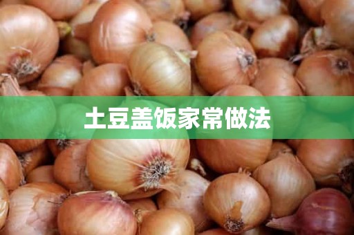 土豆盖饭家常做法