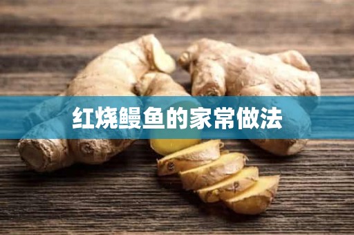 红烧鳗鱼的家常做法