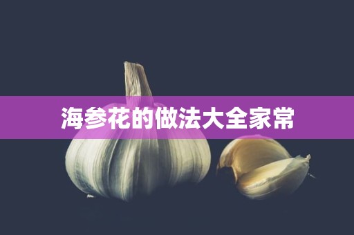 海参花的做法大全家常