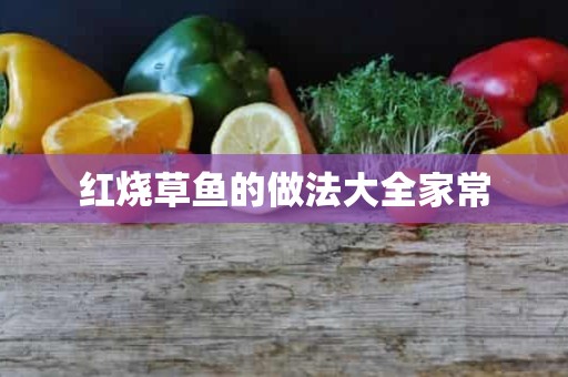 红烧草鱼的做法大全家常