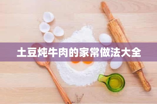 土豆炖牛肉的家常做法大全