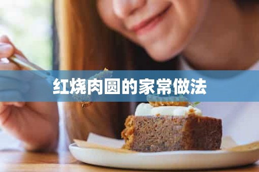 红烧肉圆的家常做法