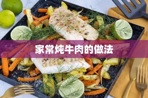 家常炖牛肉的做法