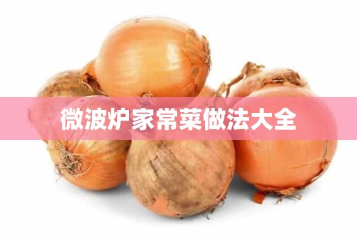 微波炉家常菜做法大全