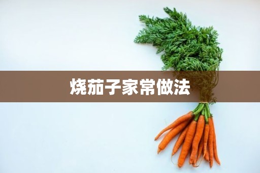 烧茄子家常做法