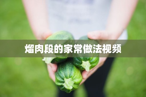 熘肉段的家常做法视频